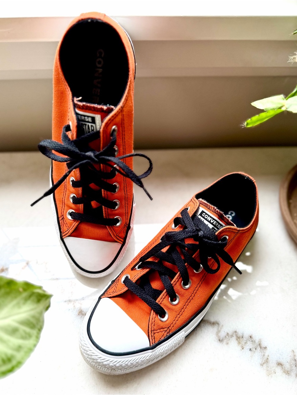 Converse Chuck Taylor All Star | Orange Canvas Low Top